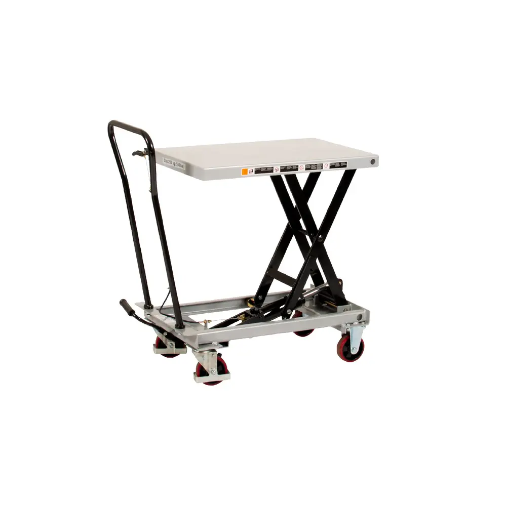 Mobilt lyftbord, 830x500mm, 250kg