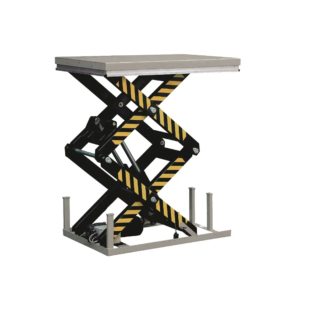 Lyftbord, 1300x820mm, 1000kg, dubbelsax