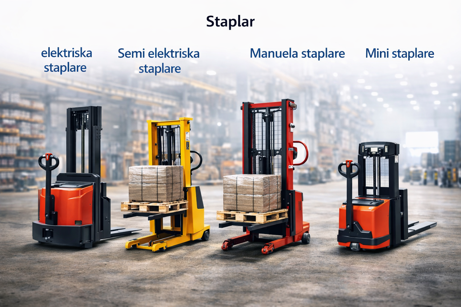 Ledstaplare